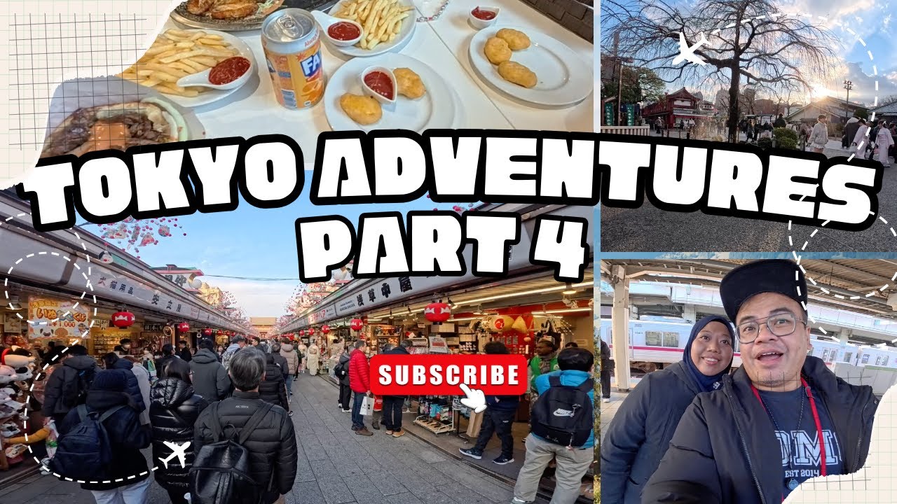 Tokyo Japan Adventures Part 4 - Exploring Asakusa