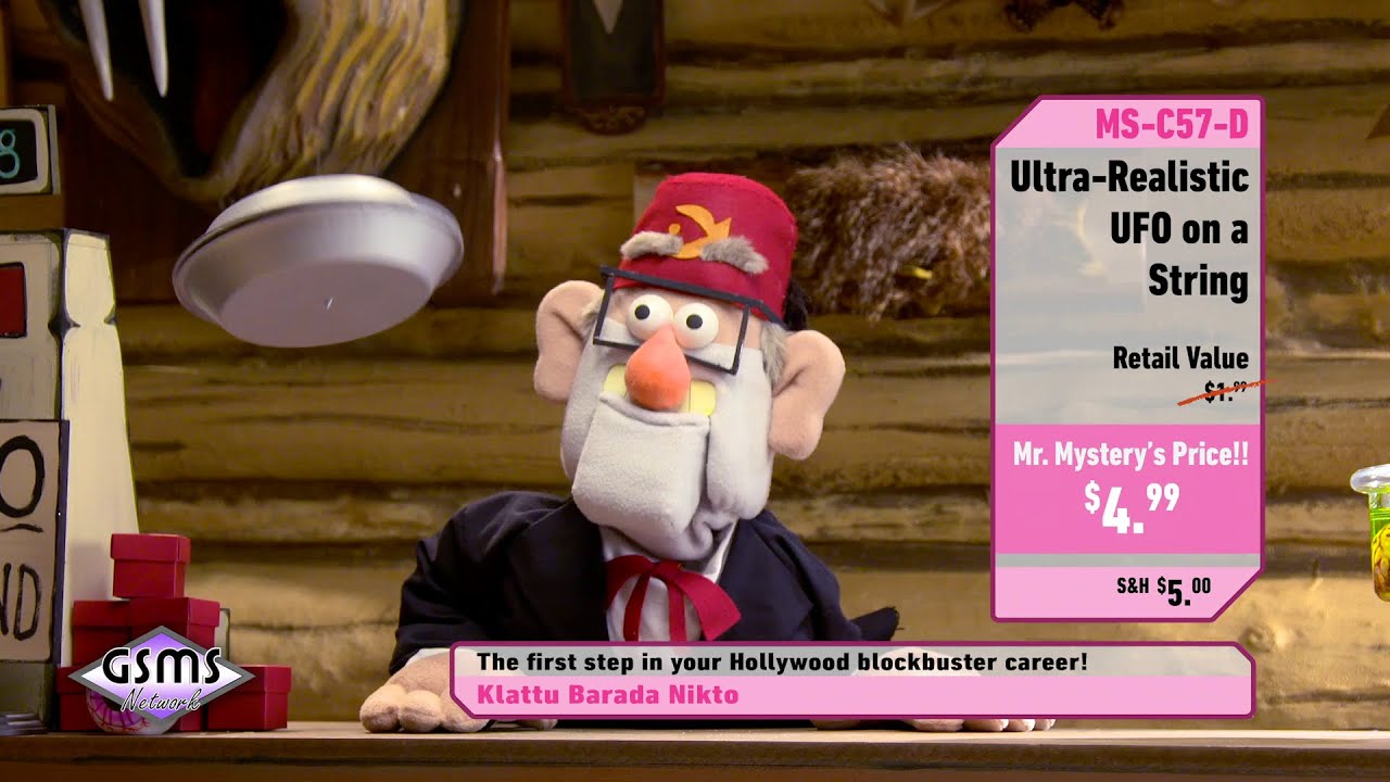 UFO on a String - Shop at Home with Mr. Mystery - Gravity Falls
