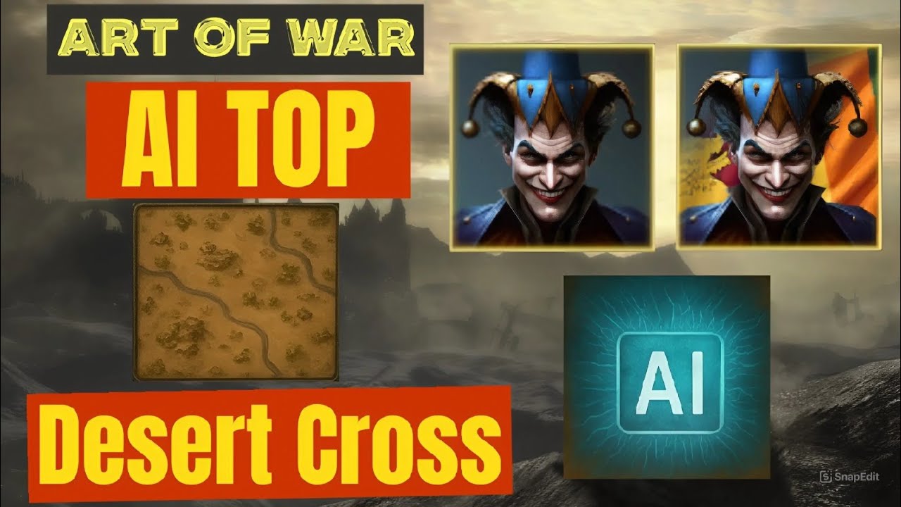 Скирмиш на медаль Пустынный крест | AI TOP Desert Cross