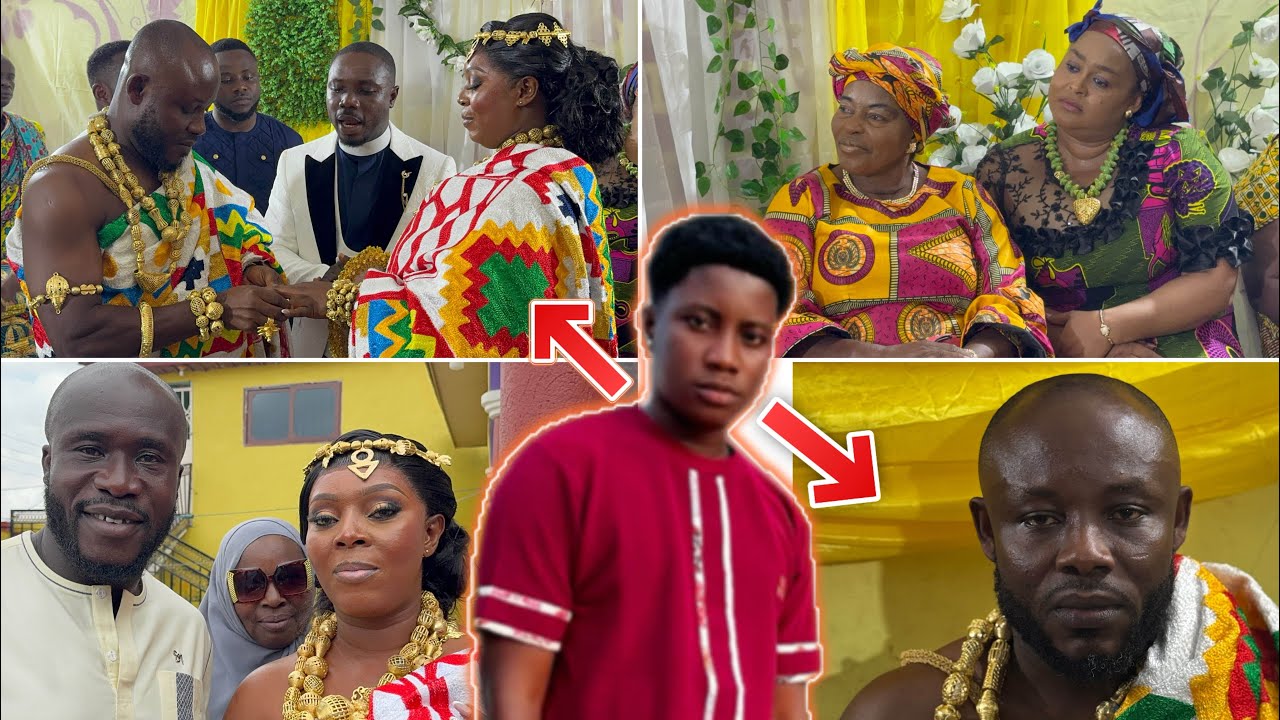 Diana Asamoah Marries! Not Opoku Bilson? Stars Storm Ceremony! 😳