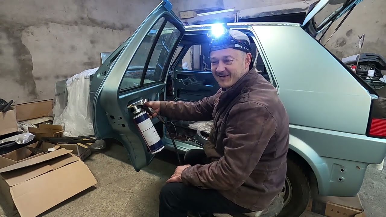 GOLF GT SYNCRO СБОРКА задней части
