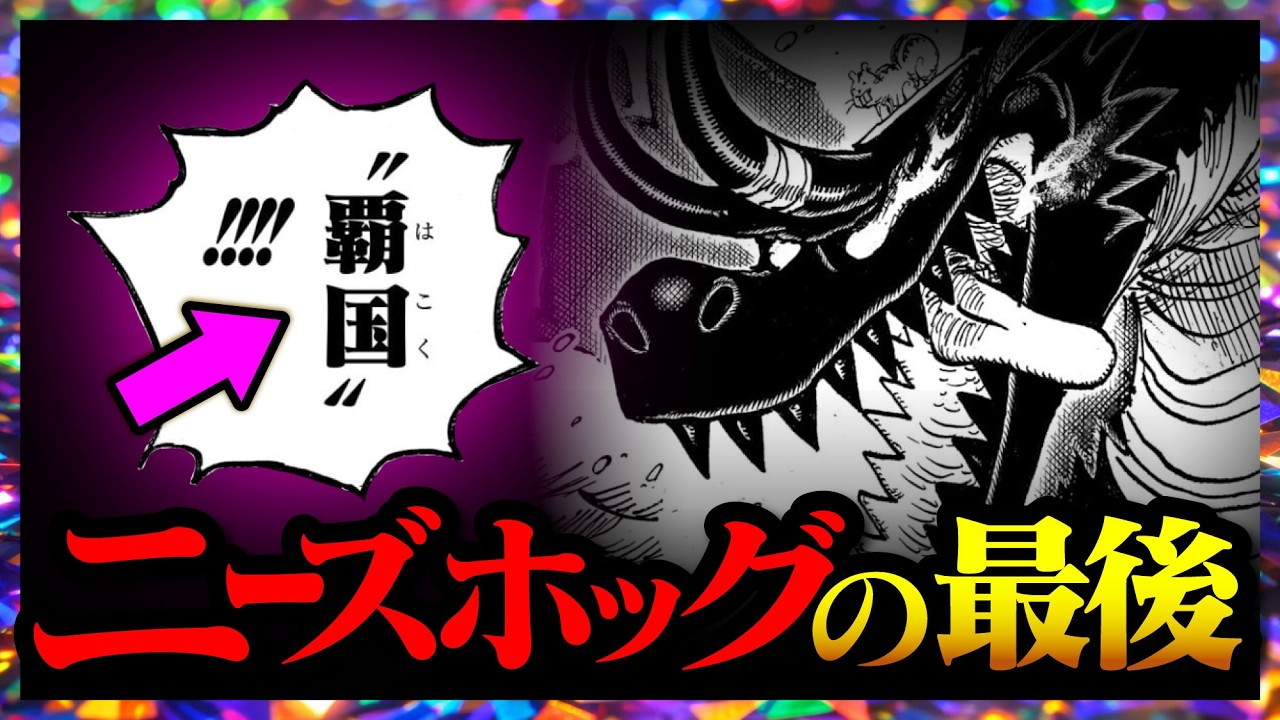 【衝撃...!!!】「ニーズホッグ」の最後...!!!【ワンピースネタバレ】