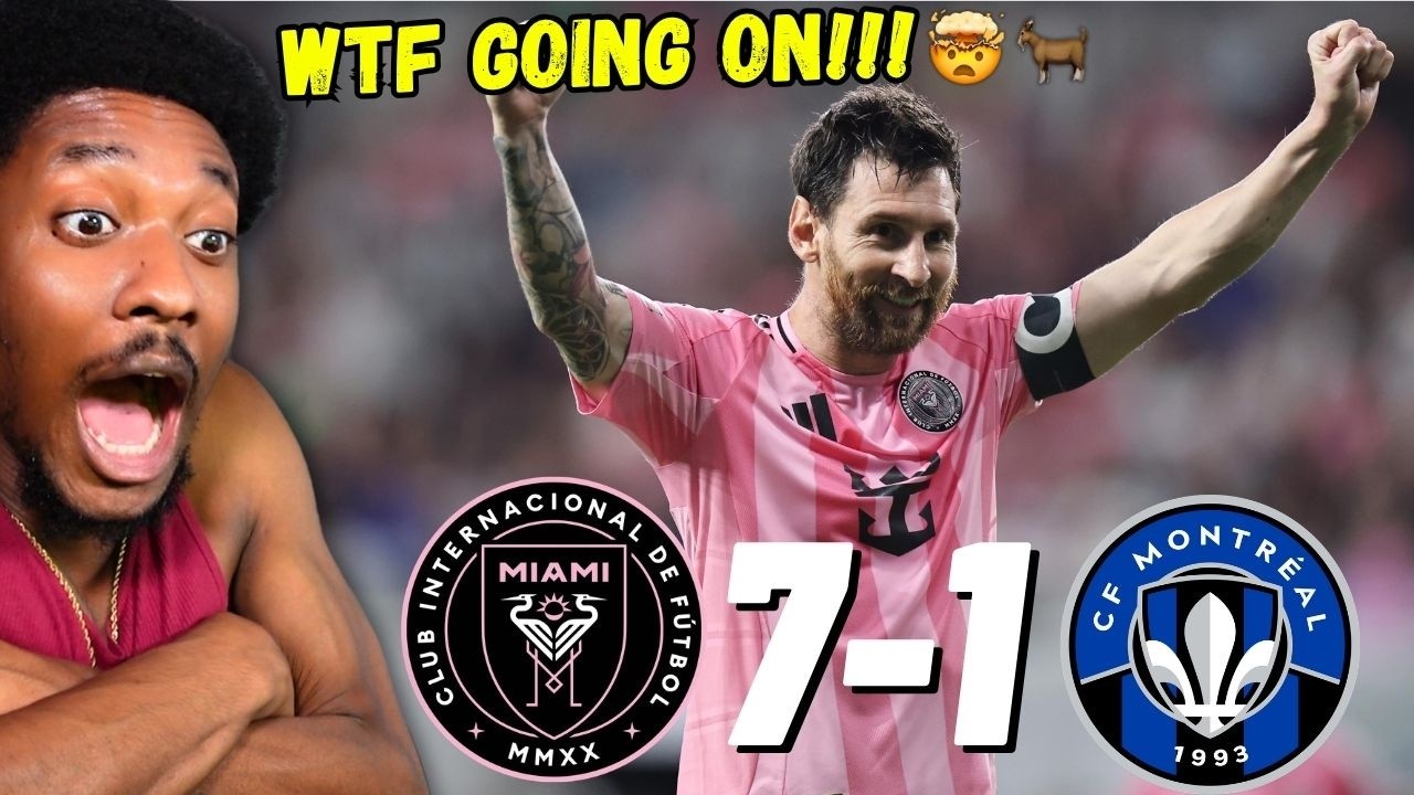 GOAT Messi Went BALLISTIC With FOUR Goals 😱‼️| Inter Miami 7-1 CF Montreal Reaction