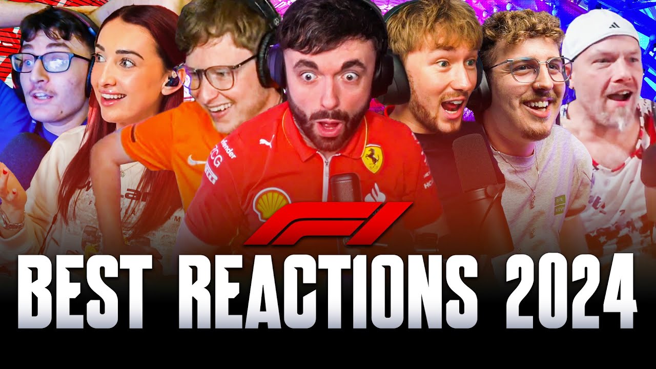 Best Reactions of the 2024 Formula 1 Season