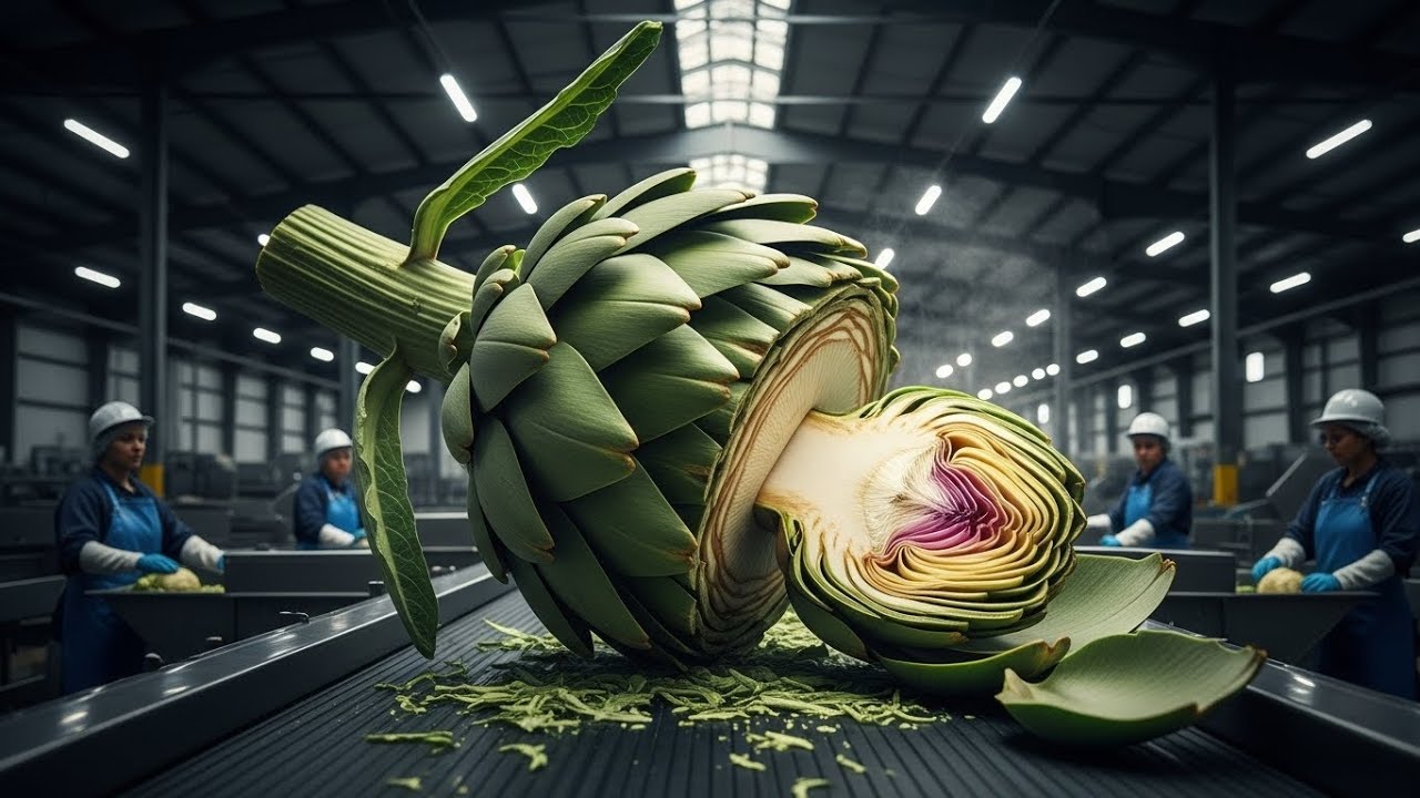 From Artichoke Plants to Packaged Artichoke Hearts: The Complete Life-Cycle Process