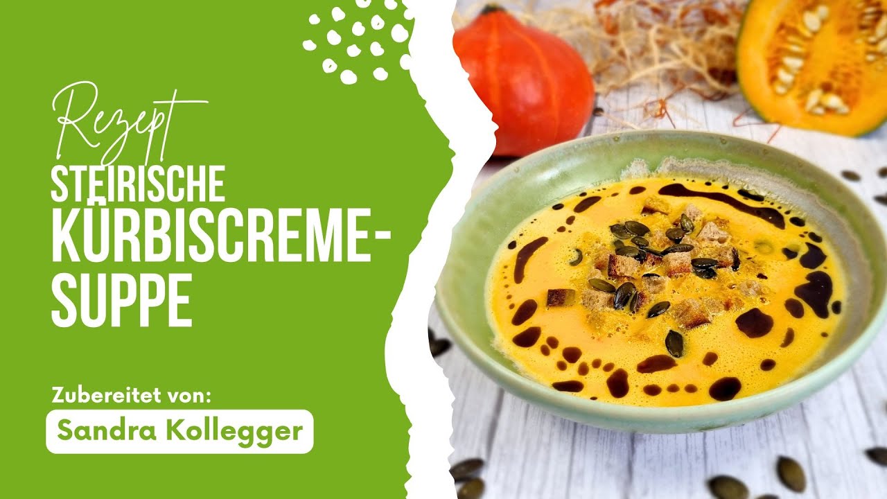 Einfache steirische Kürbiscremesuppe | Rezept | GuteKueche.at