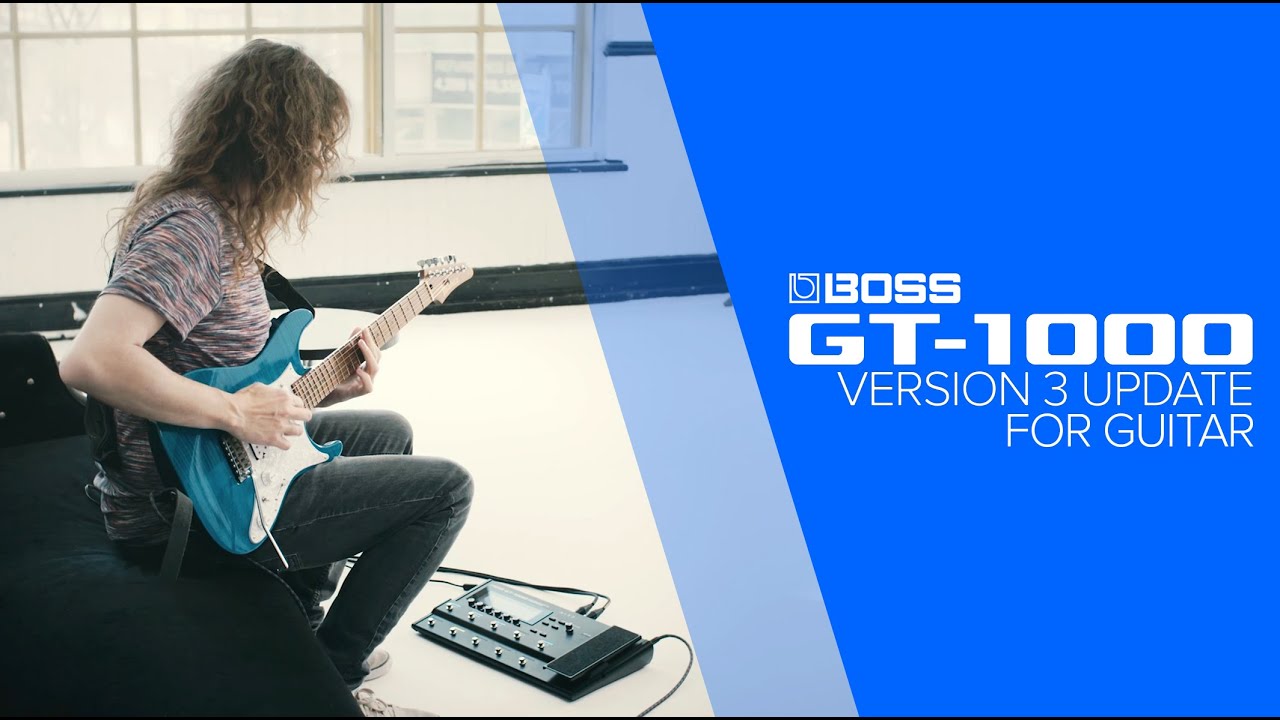 BOSS GT-1000 Wersja 3 na gitarę z Samem Bellem