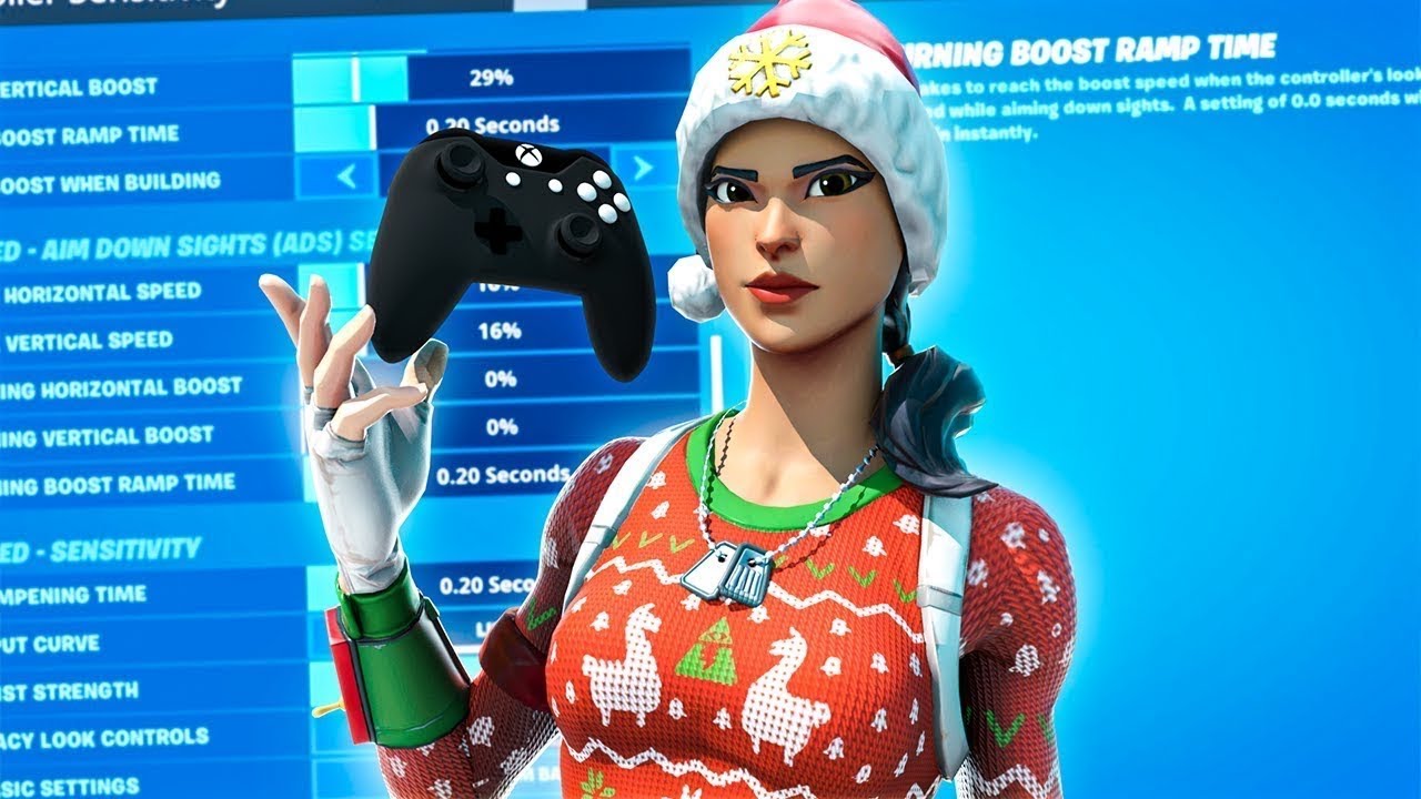 BEST LINEAR *AIMBOT* Controller SETTINGS/SENSITIVITY in Fortnite Chapter 5 (PS4/XBOX/PC SEASON 2)