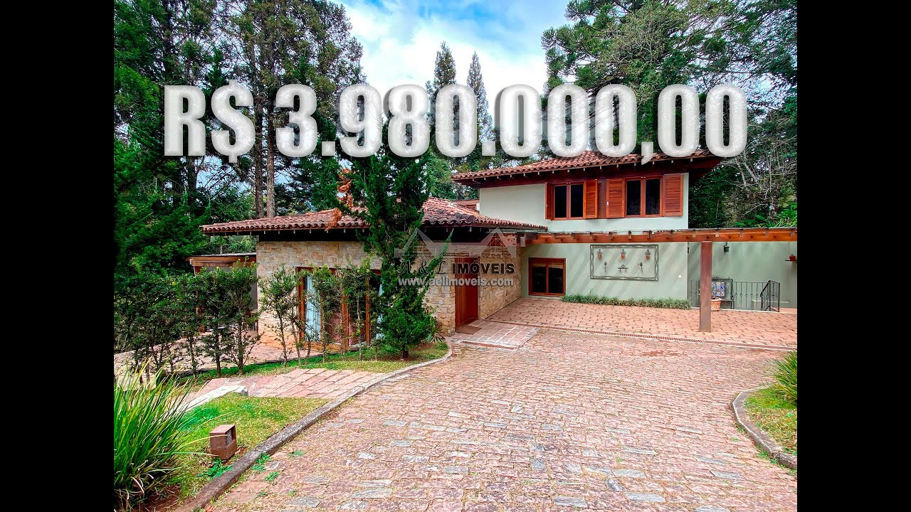 Casa à venda em Campos do Jordão - Com 04 suítes em condomínio fechado - REF. 98