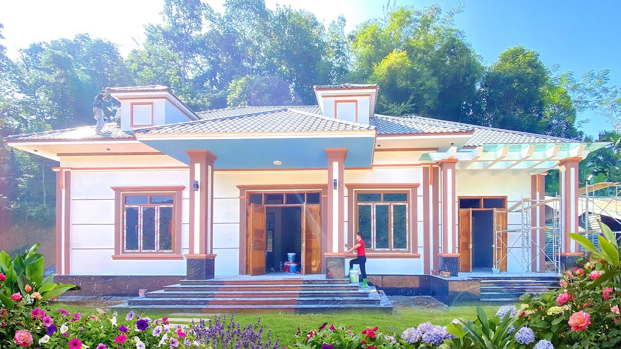 BACK IN TIME: The girl and the builders worked tirelessly to construct a $100,000 house