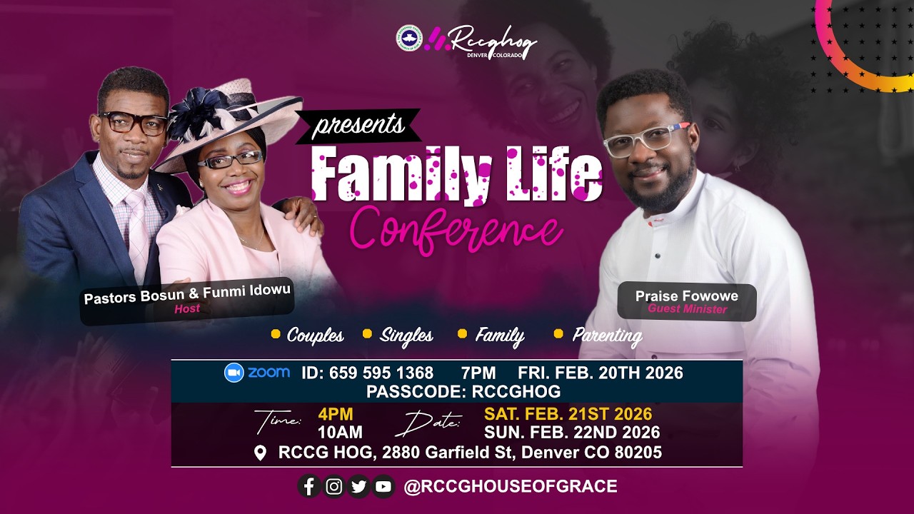 Family Life Conference : Singles & Couples