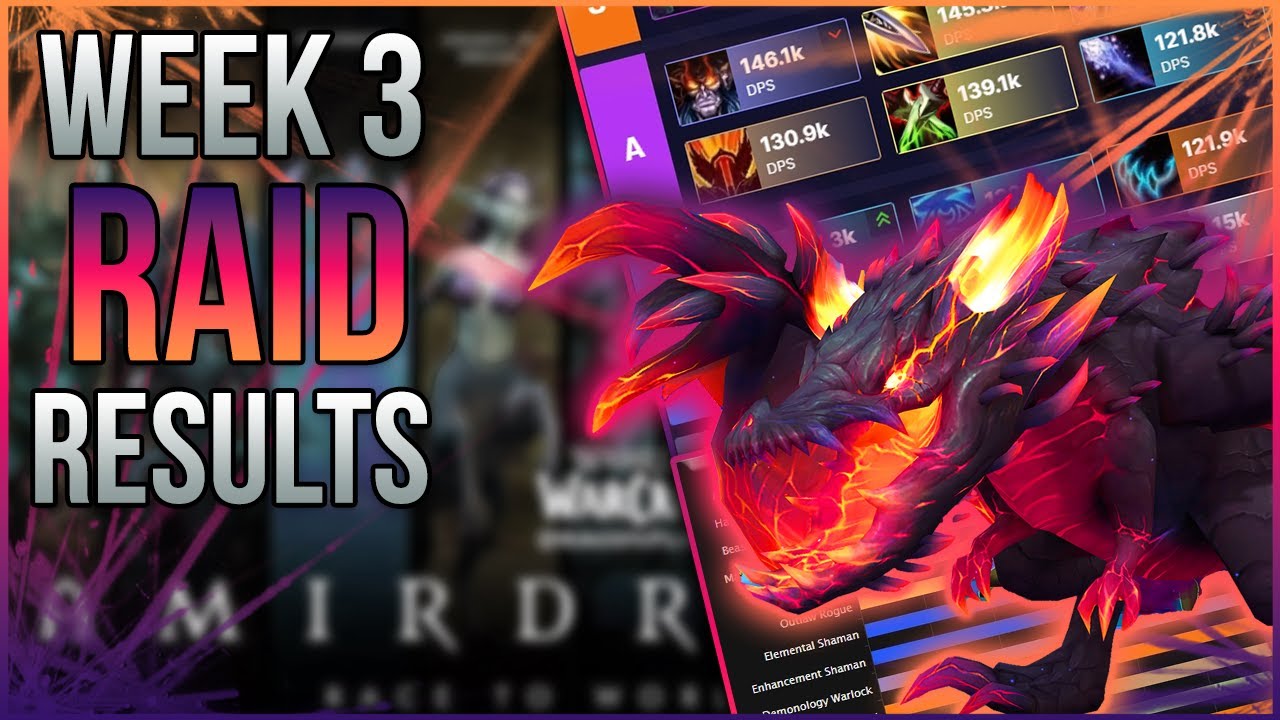 Season 3: Raid Week 3 - Specs' Performance & Popularity