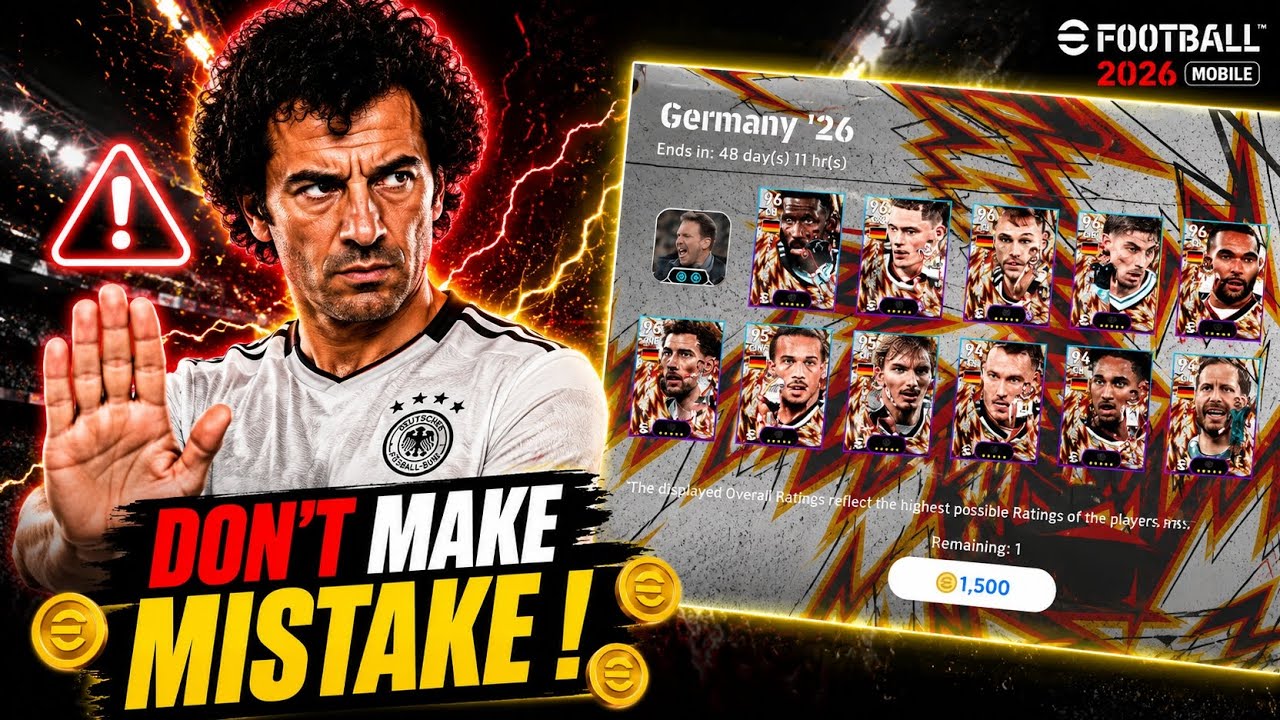 НЕ покупайте набор Germany 26, не посмотрев это 😳 eFootball&trade; 2026 Mobile