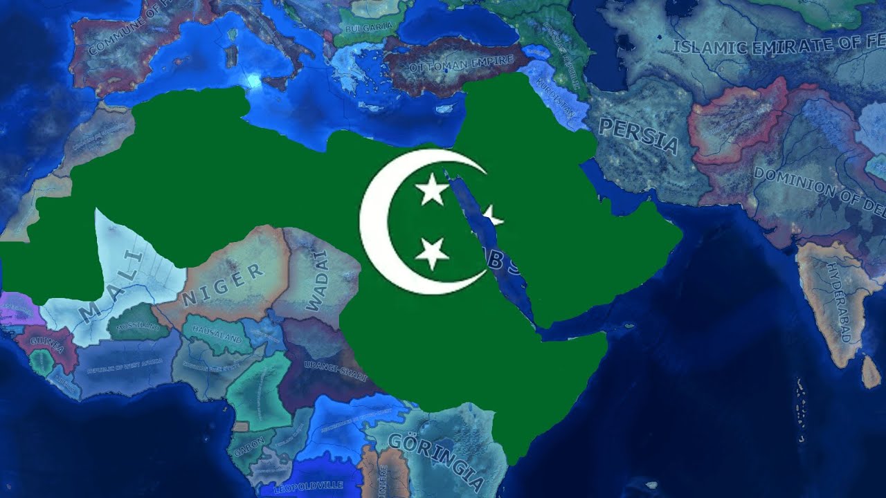 Egypt liberates the middle east and forms an Arabian Federation in Kaiserredux! (HOI4 timelapse!)