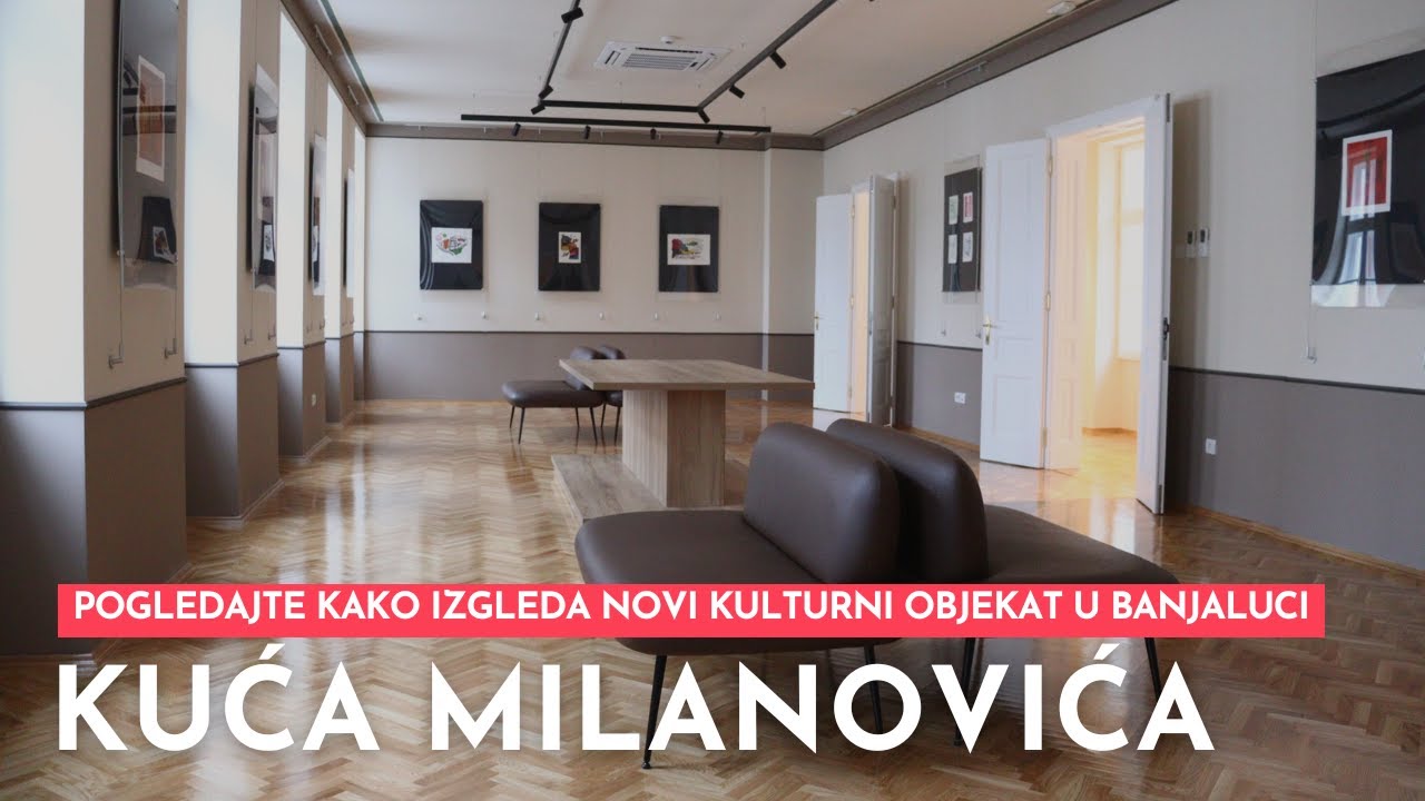 Kuća Milanovića otvara vrata za prve posjetioce: Pogledajte kako izgleda novi kulturni objekat