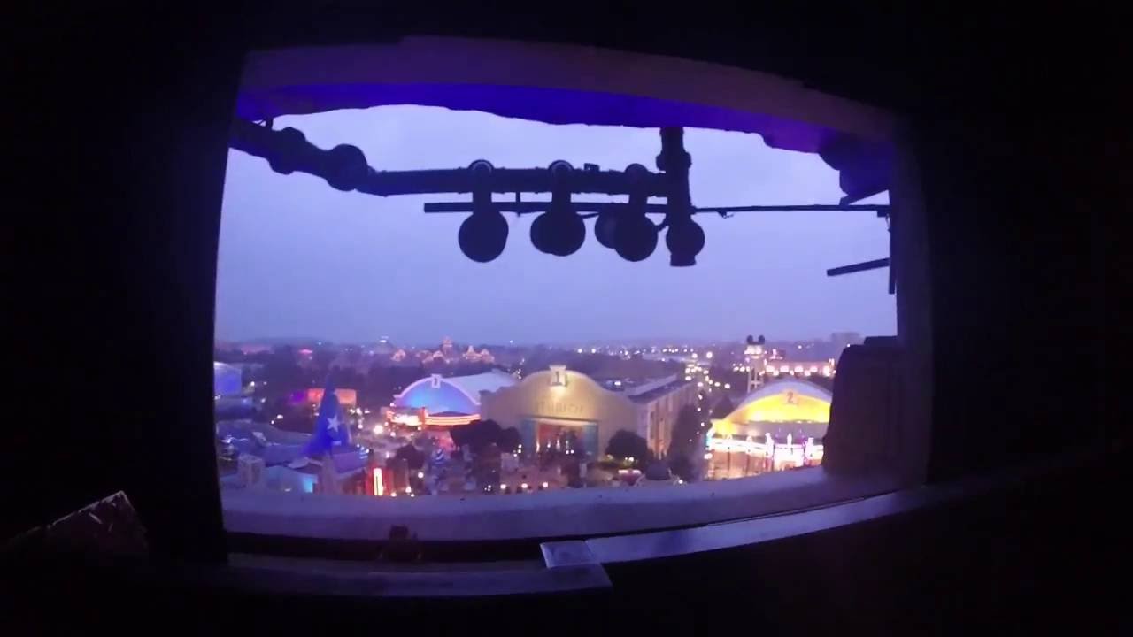 The Hollywood Tower Hotel - La Tour de La Terreur, DisneyLand Paris [HD GO PRO HERO 3+]