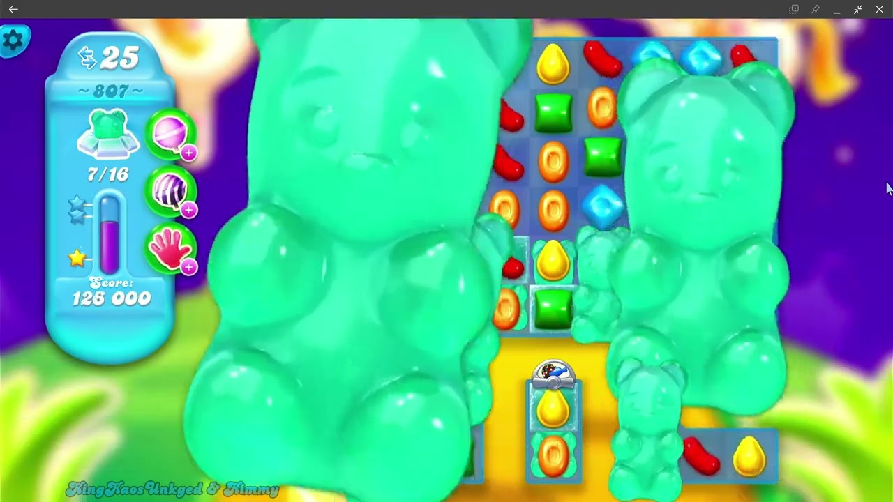 Level 807 - 2019 OG Candy Crush Soda