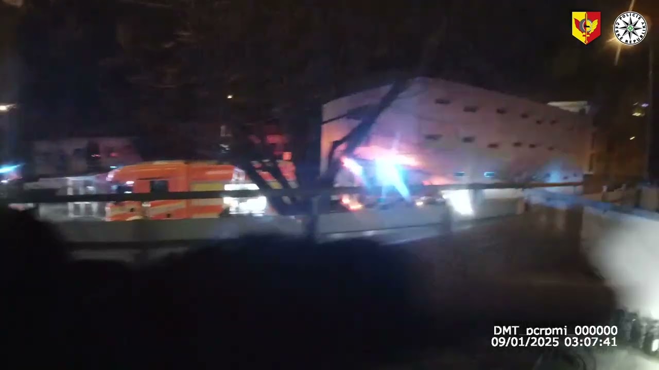 Policie ČR: Požár očima policistů