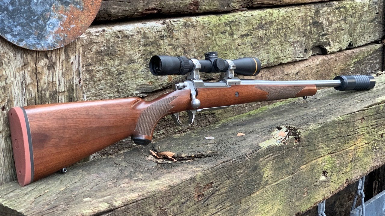 НОВЫЙ Ruger M77 Hawkeye Hunter из нержавеющей стали, 16 дюймов, калибр 308
