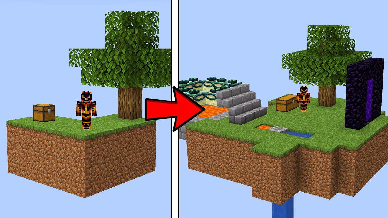 Klarer Hele Minecraft SKYBLOCK!