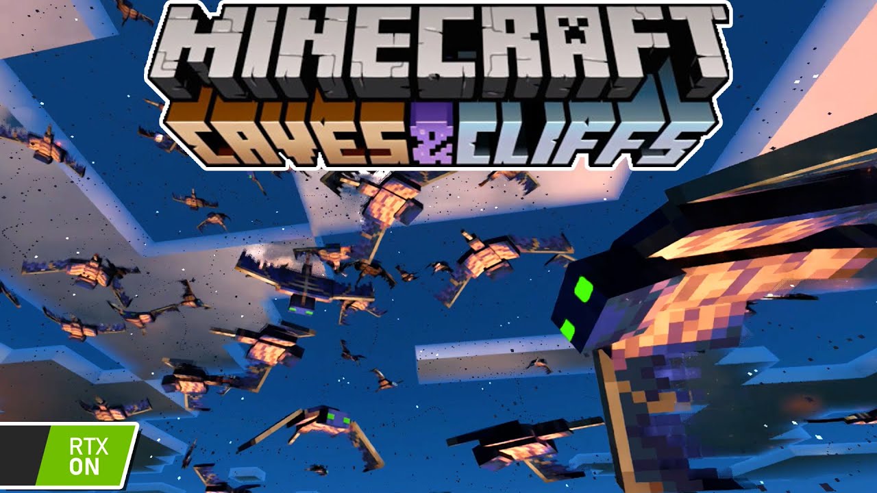 HUGE PHANTOM SWARM ATTACK!! | Minecraft 1.17 Bedrock Hardcore RTX