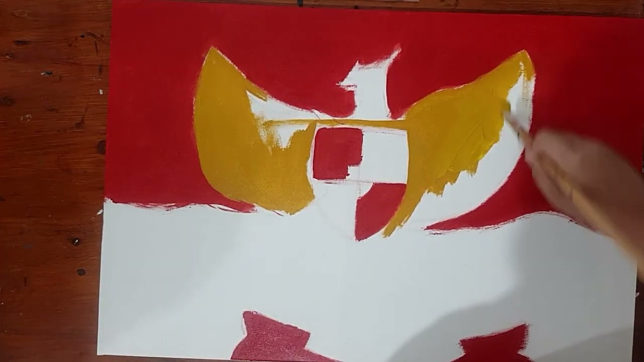 GARUDA PANCASILA PAINTING by ENFU