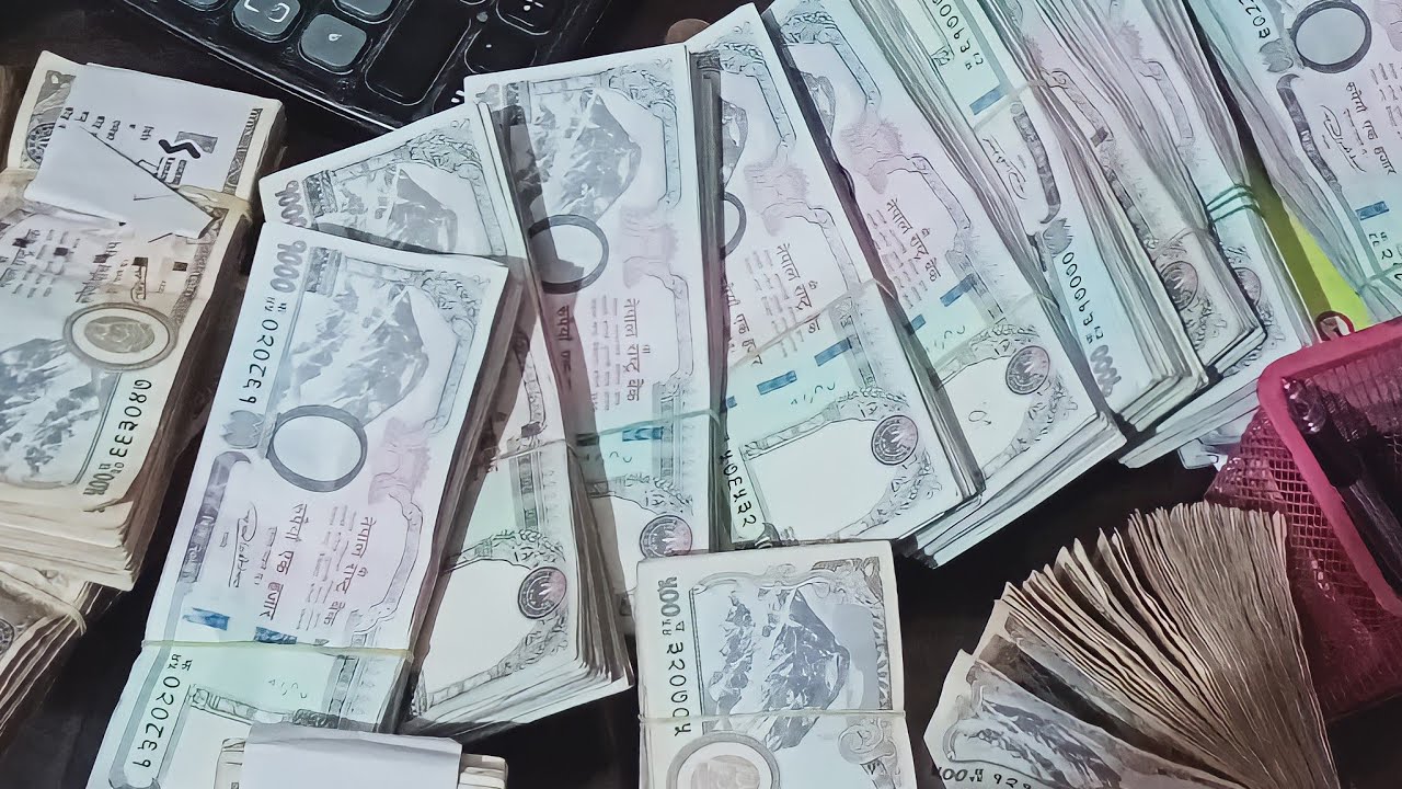 Pokhara Nepal fifteen lakh rupees only 1000,500 rupees ka note Nepali rupees pokhara blogging video