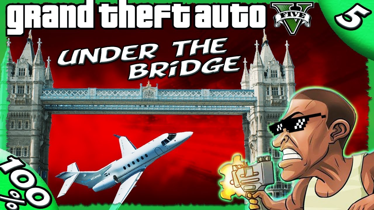 GTA V - ALL 50 UNDER THE BRIDGE Locations [100% GOLD Walkthrough]