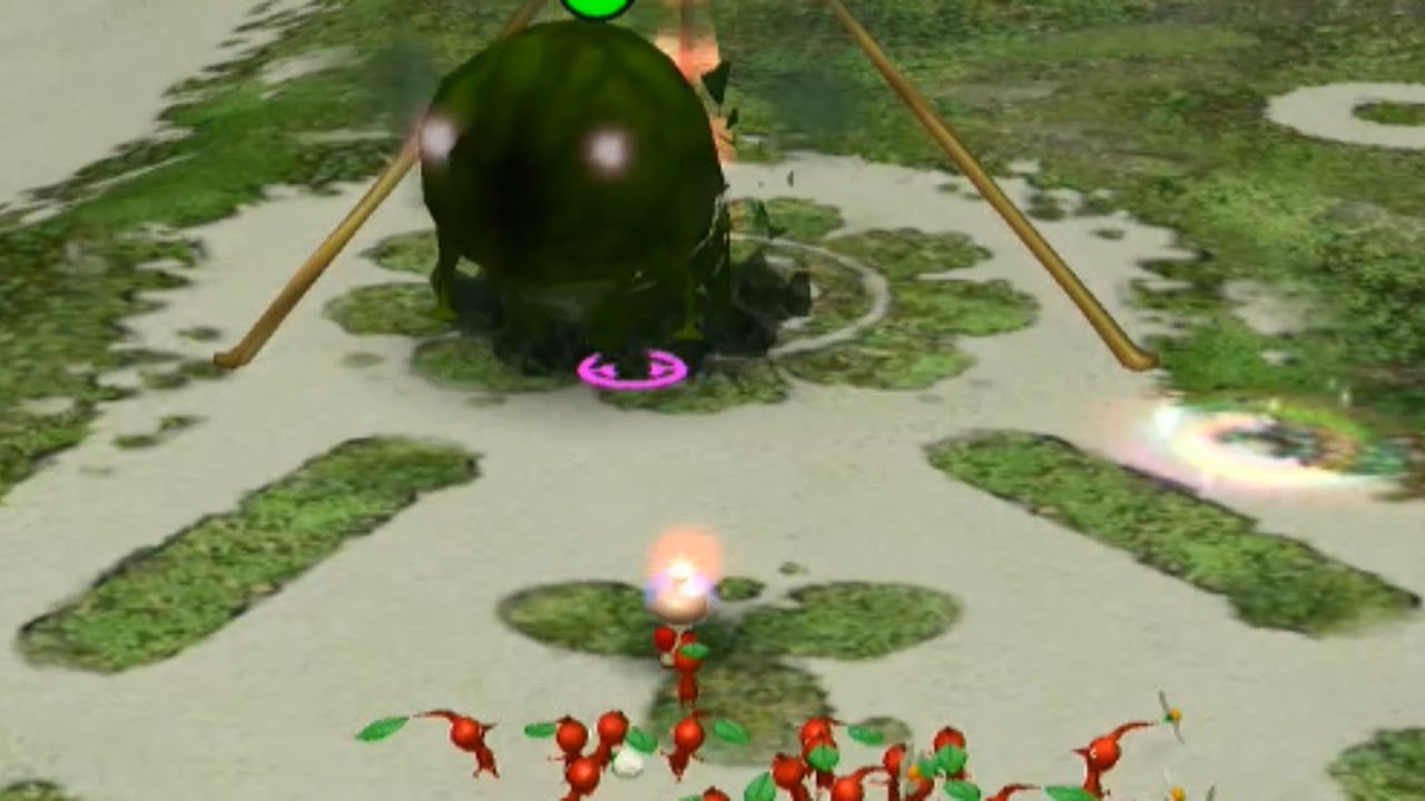 How to Fight the SECRET Smoky Progg BOSS in Pikmin 1