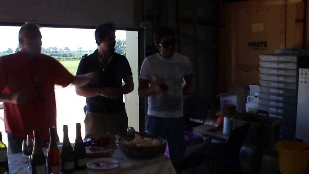 MBA Brighton, Class of 2012 singing at field trip.