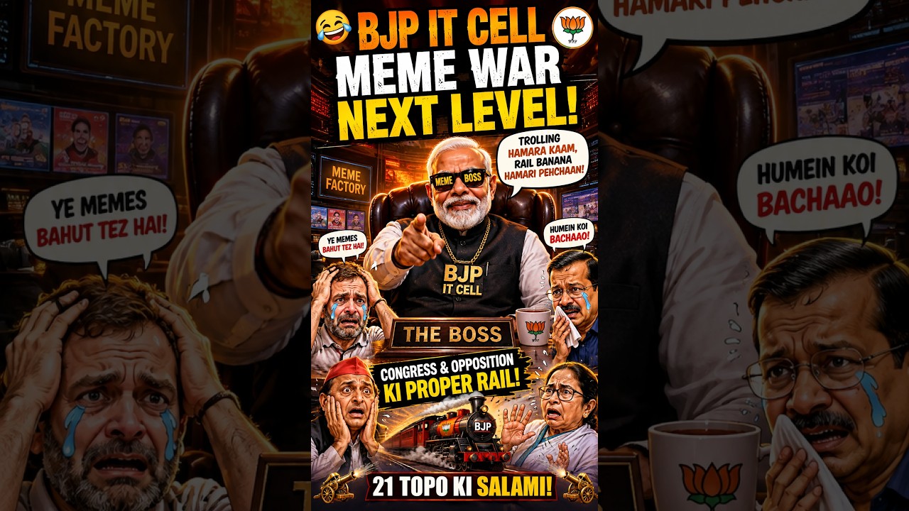 BJP IT cell on Fire |#shorts