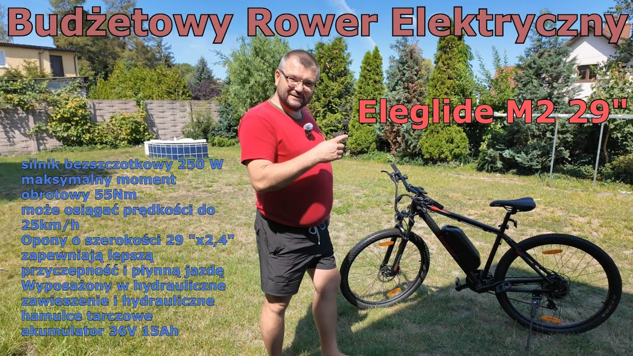 Budżetowy Rower Elektryczny Eleglide M2 na wielkich 29