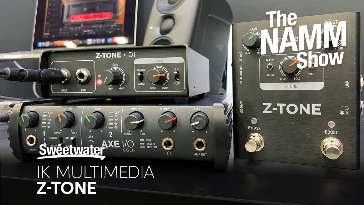 IK Multimedia Z-Tone Direct Box at Winter NAMM 2020