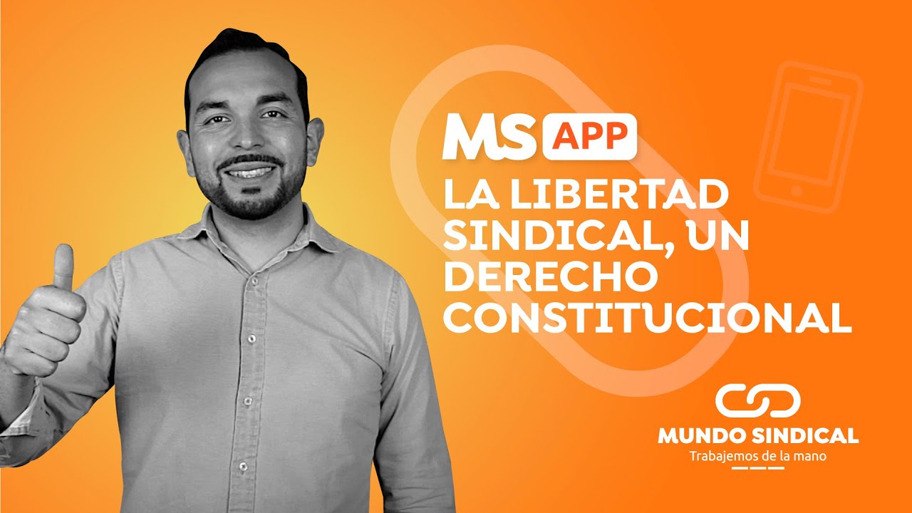 MS App #38: La libertad sindical, un derecho constitucional