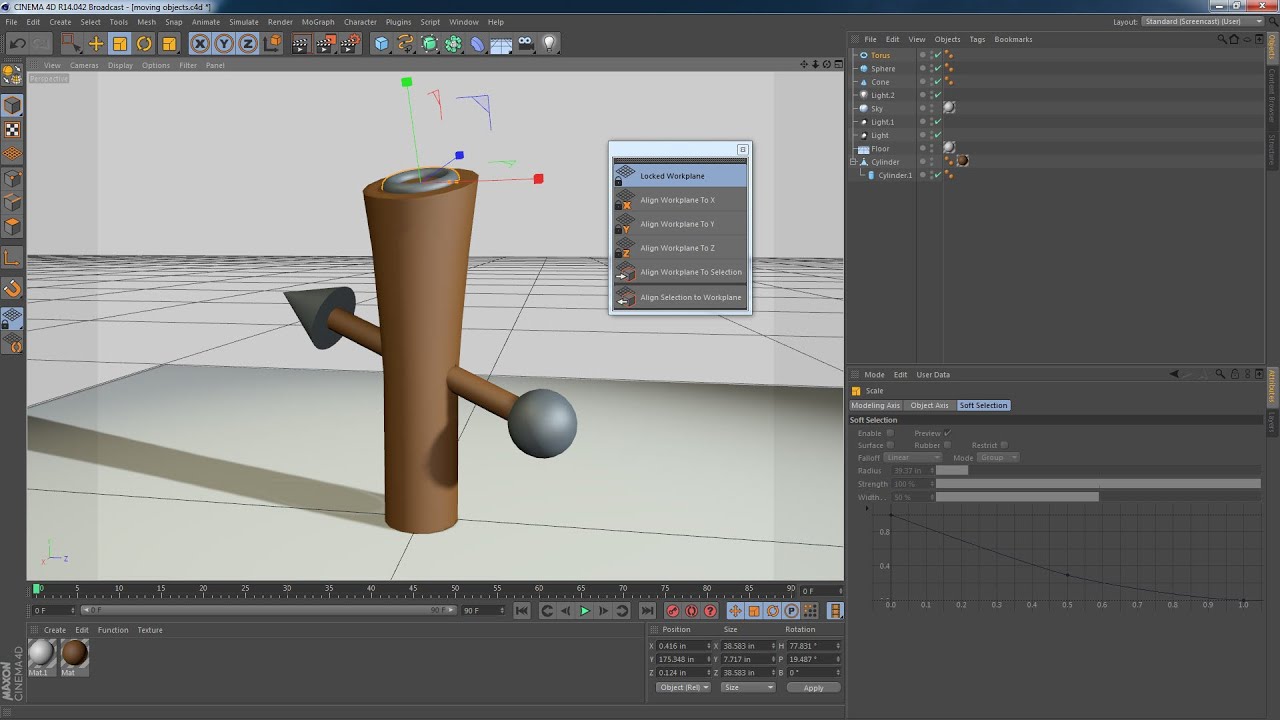 3 Ways To Move An Object To Another Object In Cinema 4D