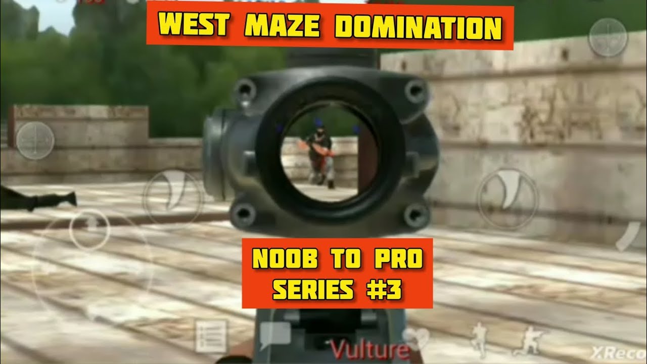 West maze domination | Noob to pro series | Shadow pulse
