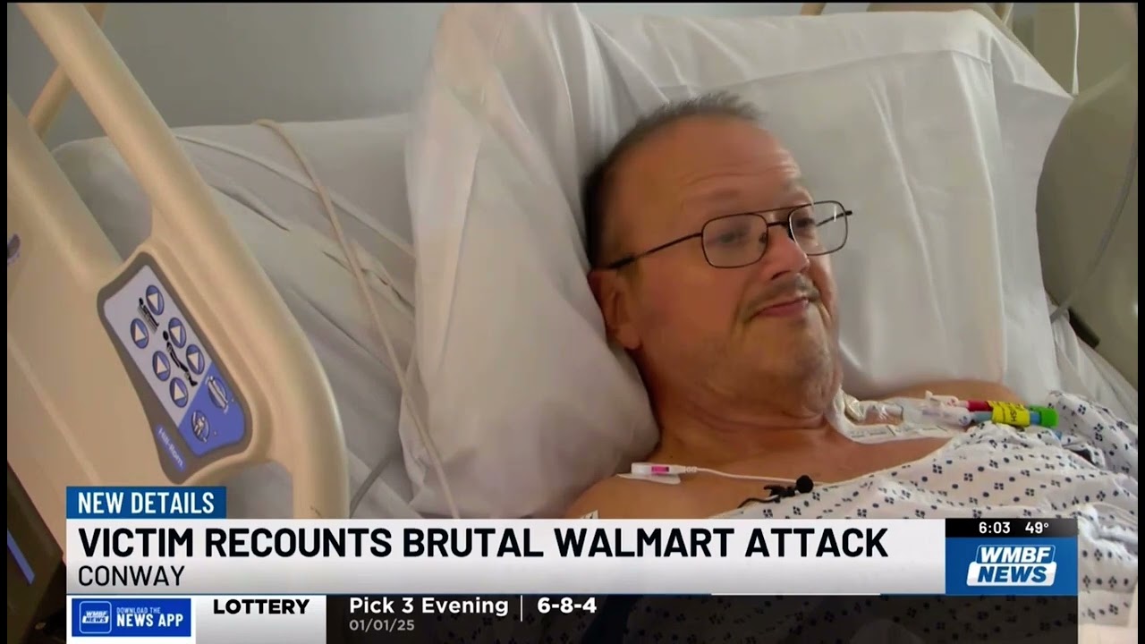MAN SPEAKS AFTER BRUTAL BEATING IN A WALMART | WMBF NEWS | JANUARY 2, 2025