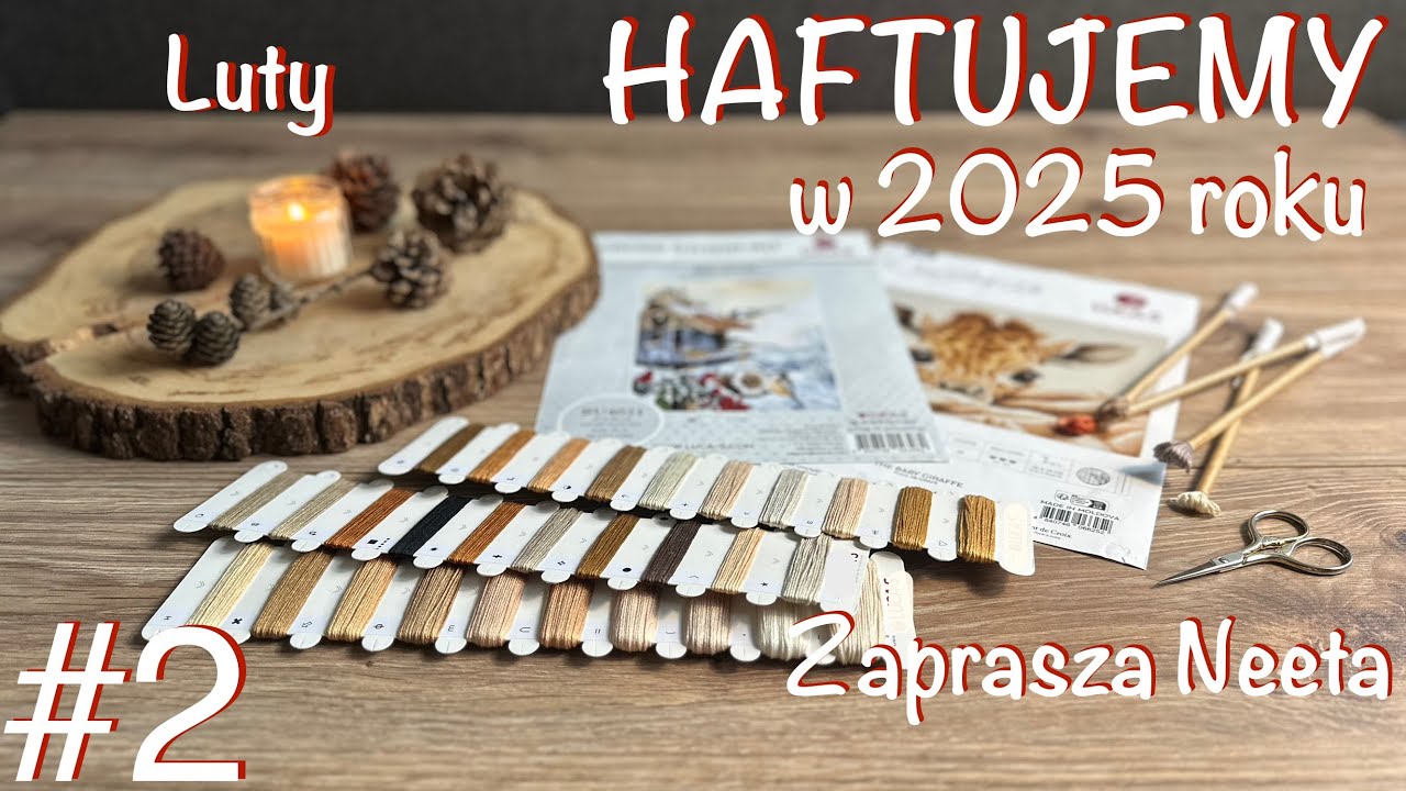 HAFTUJEMY W 2025 R #2 Tajemniczy wzór i LUGANA. Finisz Myszki. Funkcja - PARKOWANIE w SAGA | Neeta
