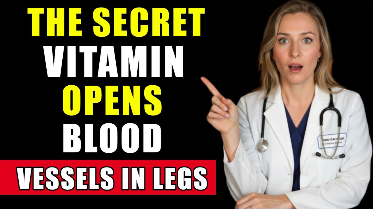 Seniors Over 60: Take These 3 Vitamins for Stronger Legs Fast | Senior Health Tips