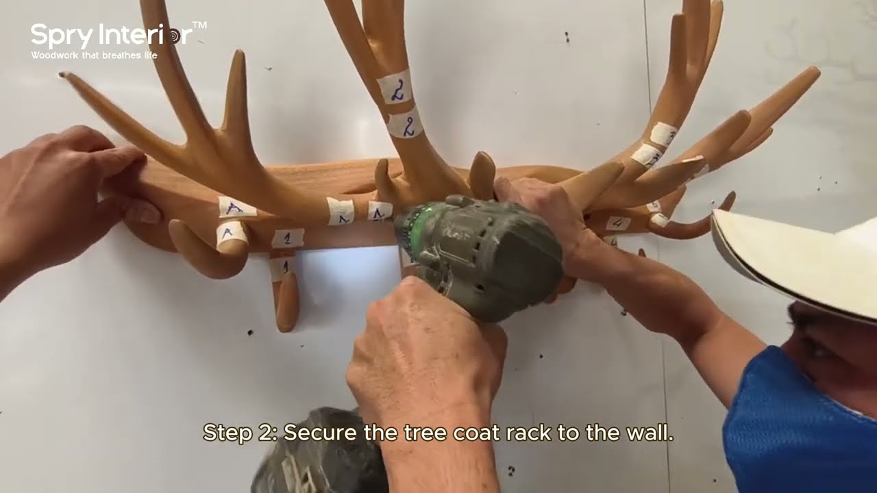 How to Install a Tree Coat Rack | Easy Coat Rack Setup Tutorial | Must-have Tree Coat Rack 2026