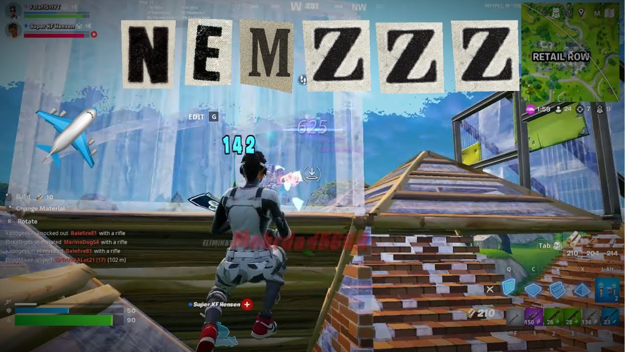 Nemzzz - Ego x Airplane mode✈️| Fortnite Highlights