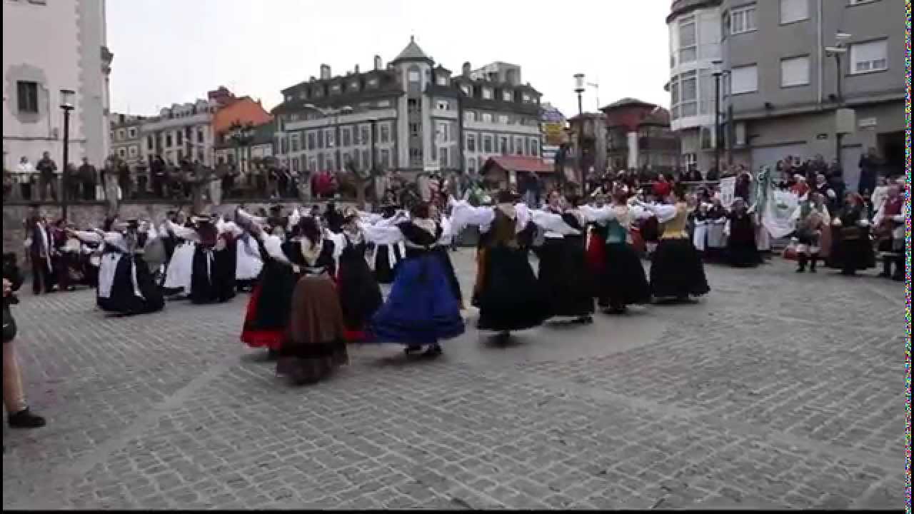 Muiñeira de Buscás - Grupo de Baile e gaitas Santaia