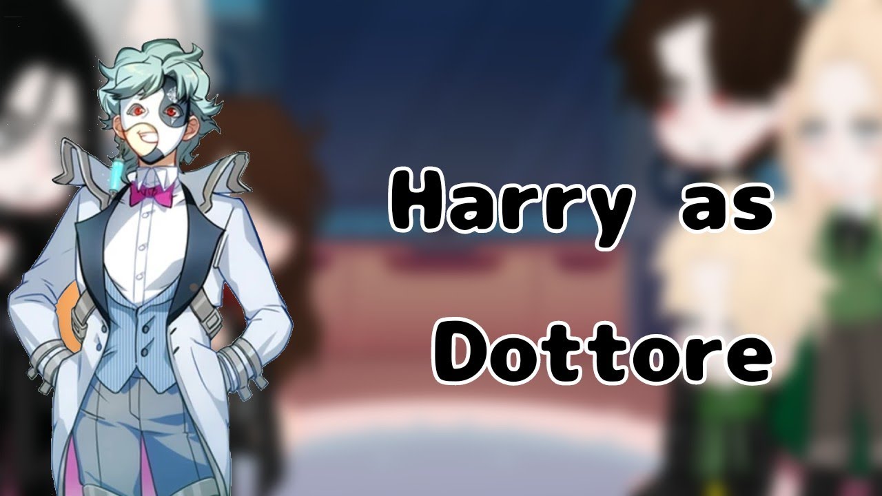 Harry Potter react to Harry Potter as Dottore