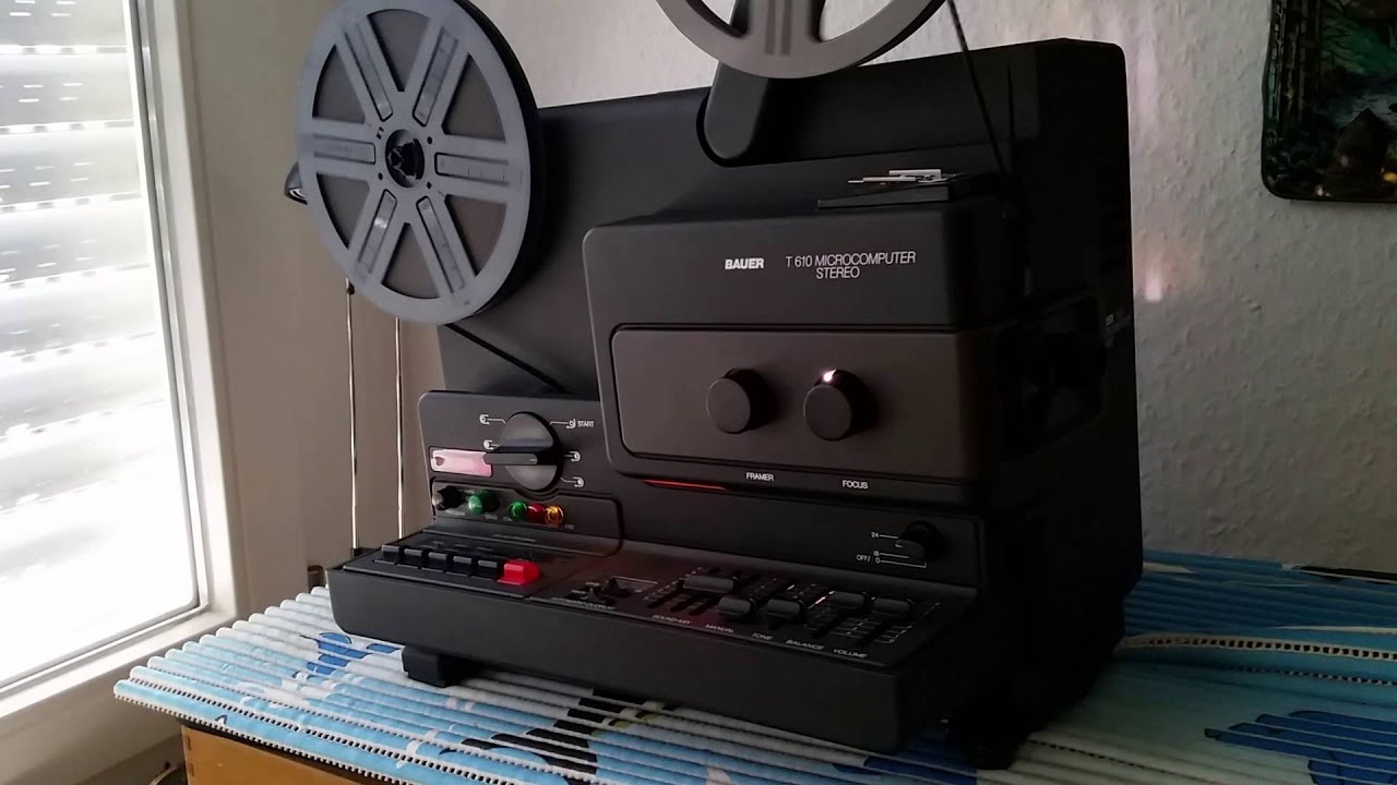 Super 8 Bauer T610 Micro Computer Stereo