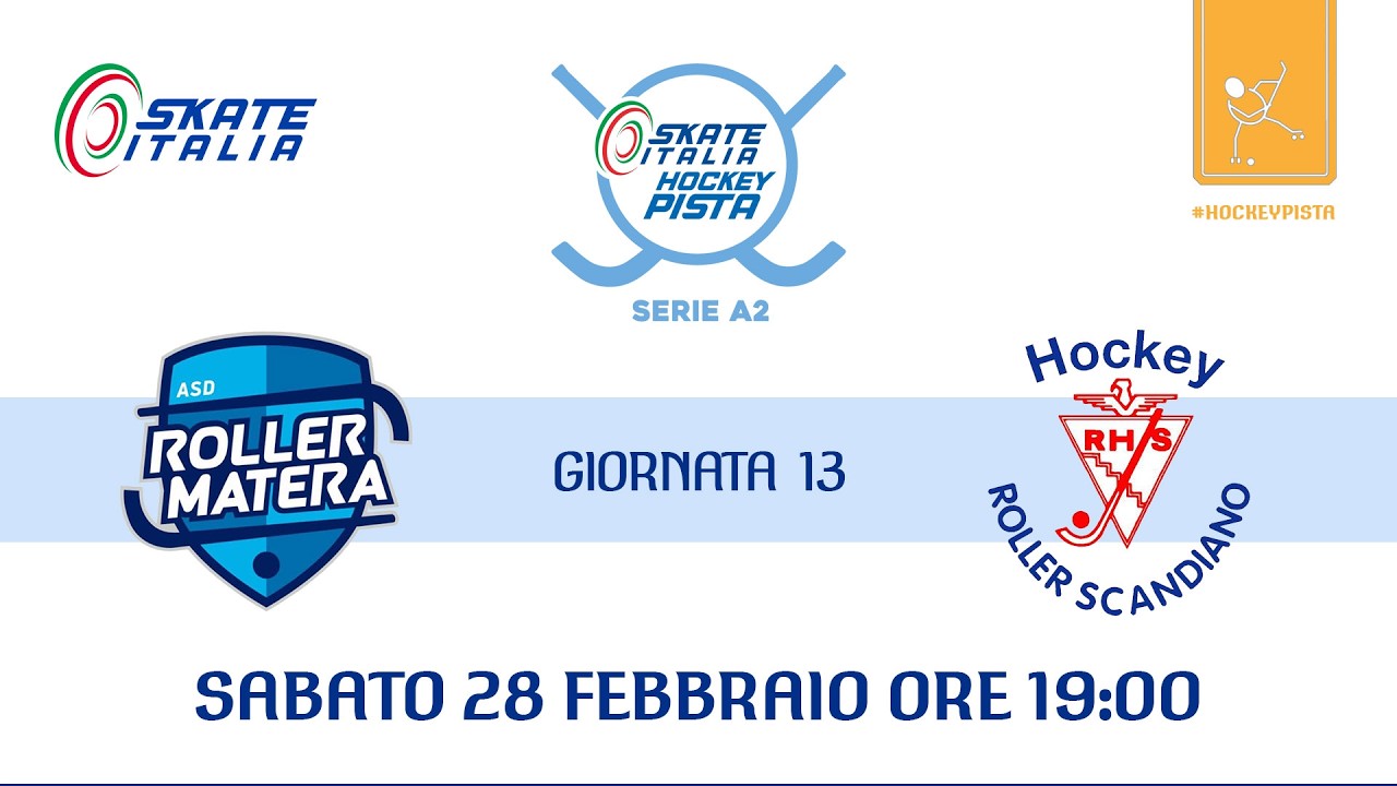 Serie A2 - Gir.B - G.13 - Newco Roller Matera x Roller Hockey Scandiano