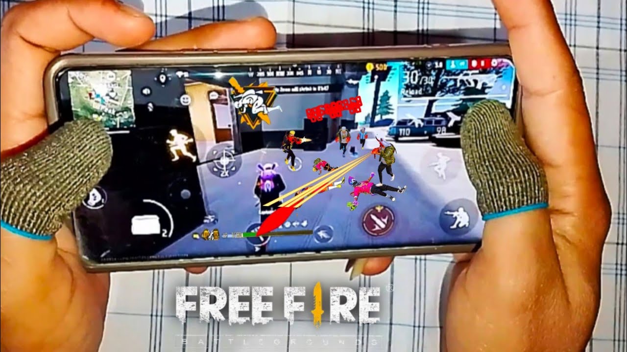 HANDCAM 🎯 Solo Vs Squad 📱 Free Fire Best Gameplay 