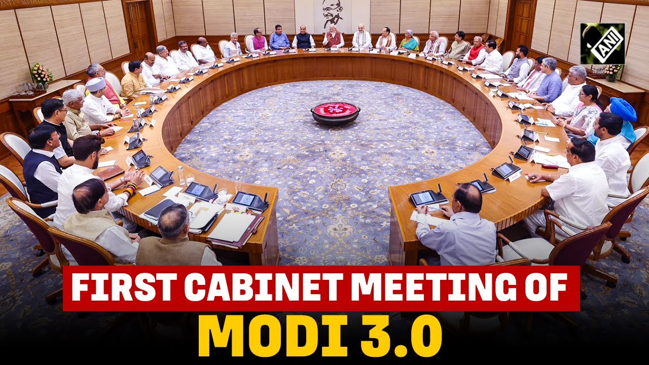 PM Modi chairs first Union Cabinet meeting of Modi