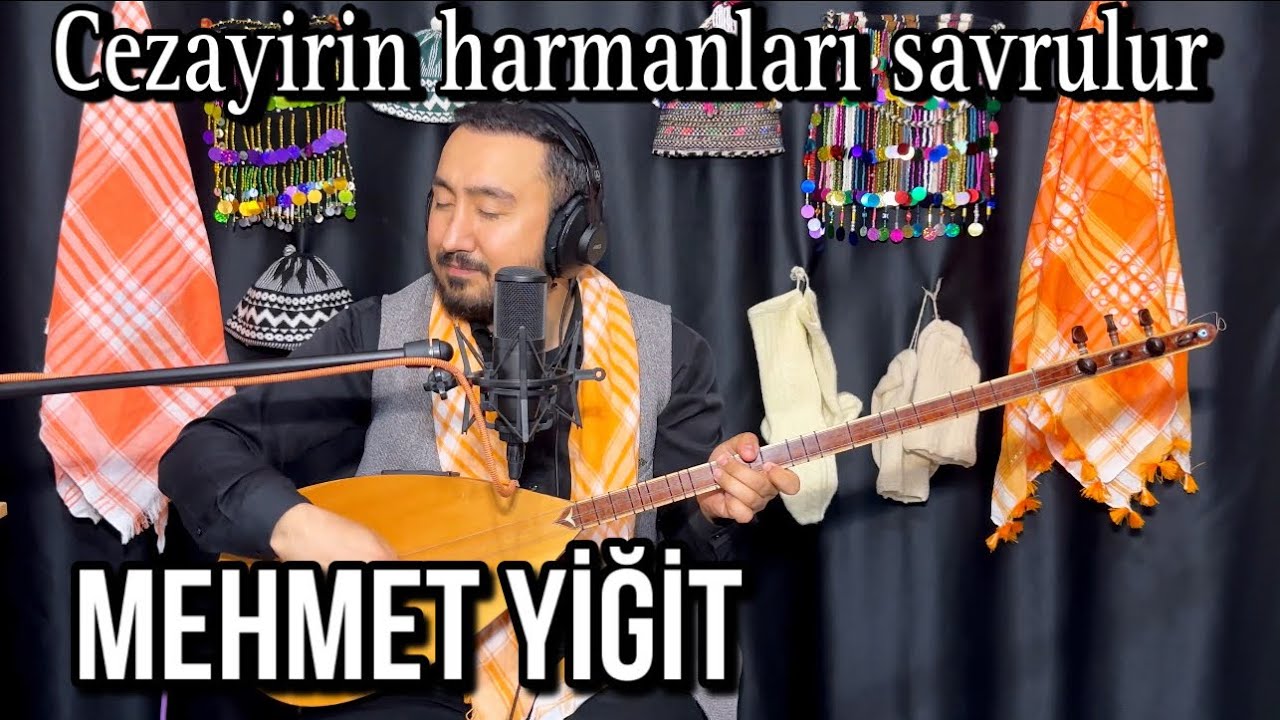 Mehmet YİĞİT - Cezayirin Harmanları Savrulur ( Canlı Performans ) 4K
