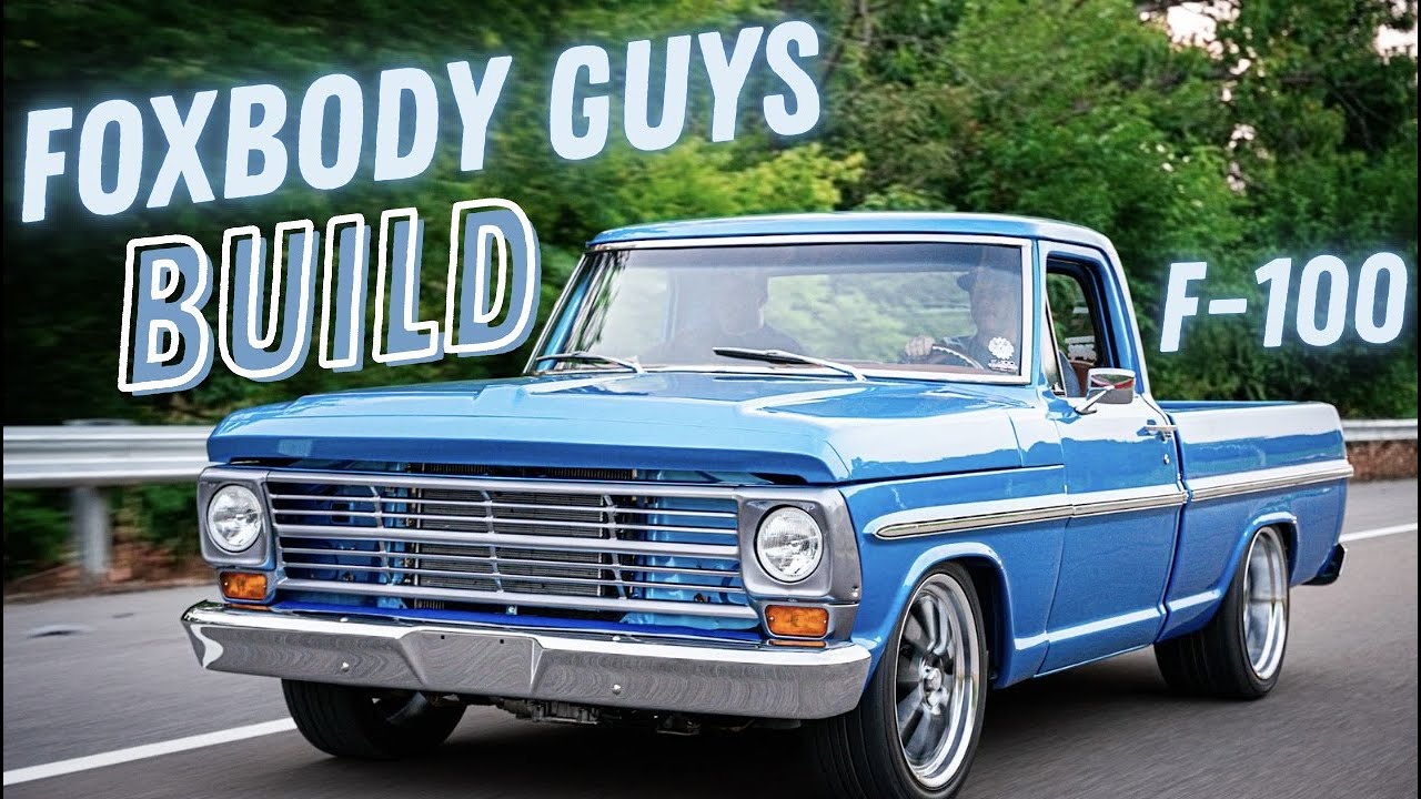 Потрясающий грузовик F100, созданный Foxbody Mustang Guys, поразит вас