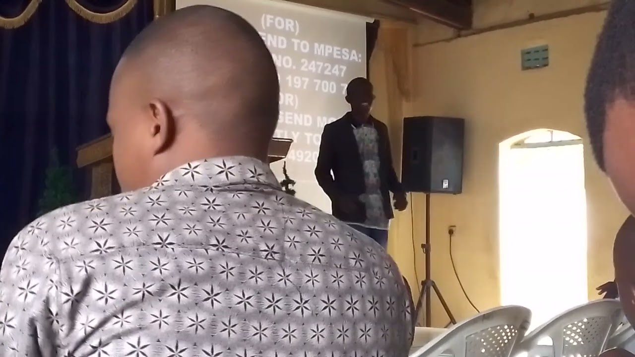 CYRUS MALUKI PERFORMING SALUKYA MA -VEVA LIVE DURING SUNDAY SERVICE